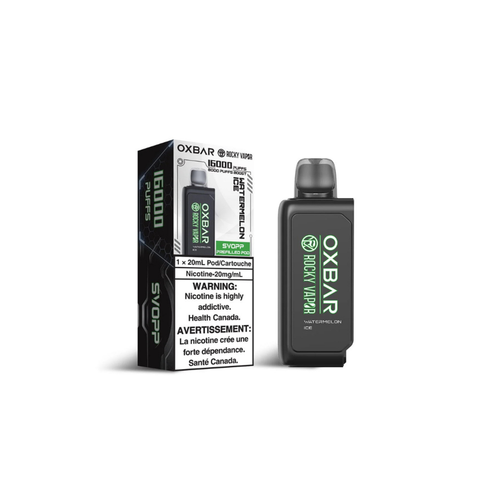 OxBar Svopp 16K + Free Battery