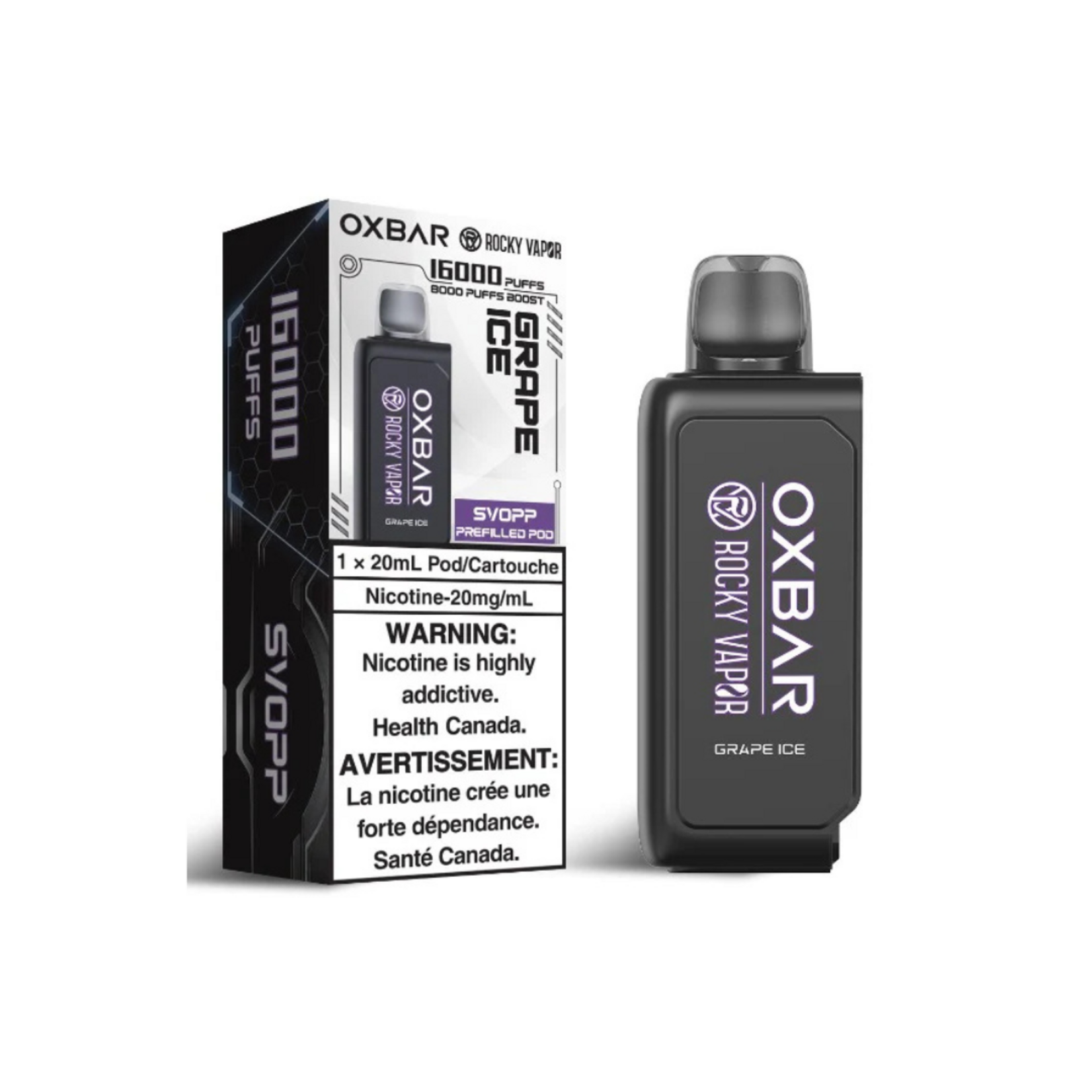 OxBar Svopp 16K + Free Battery