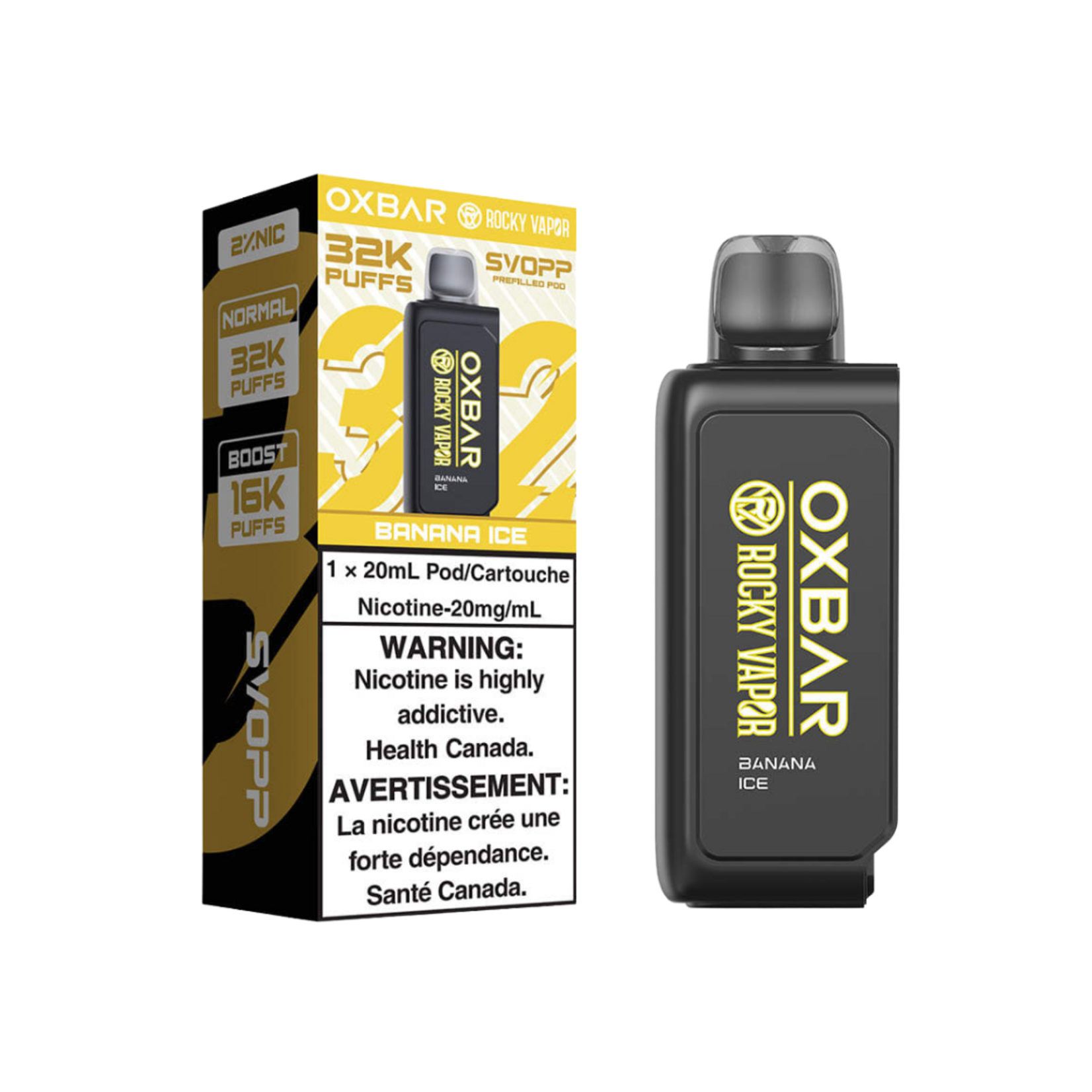 OxBar Svopp 32K + Free Battery