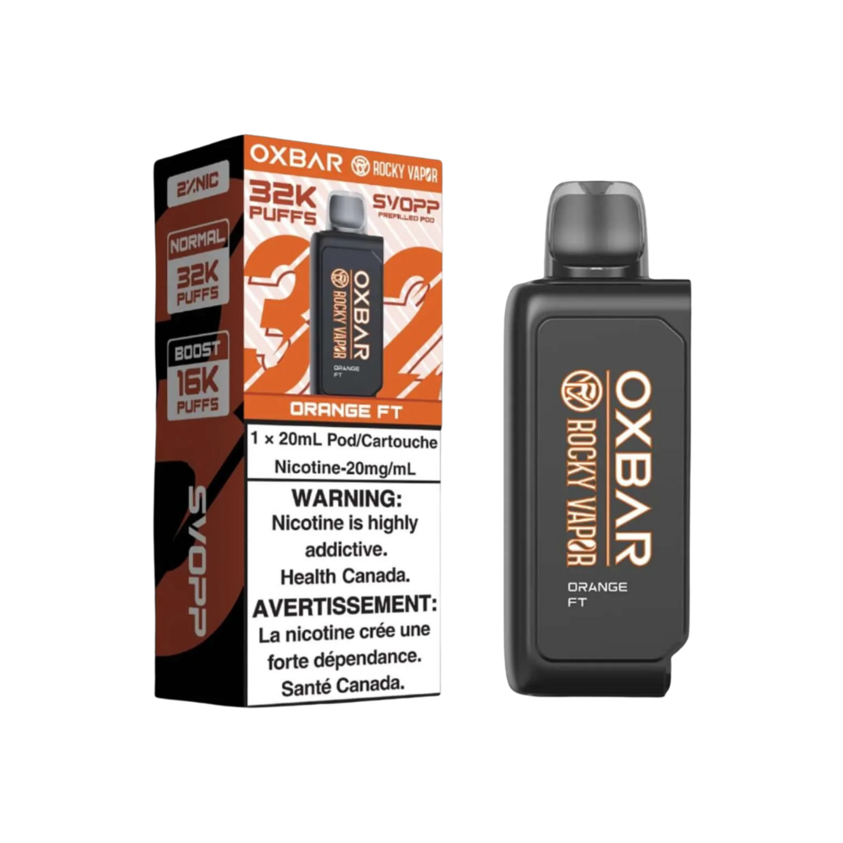 OxBar Svopp 32K + Free Battery