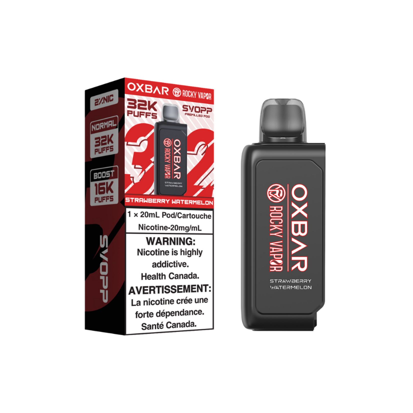 OxBar Svopp 32K + Free Battery