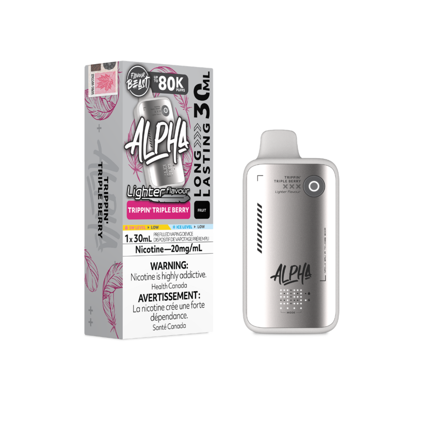 Flavour Beast Alpha Disposable Light Flavour