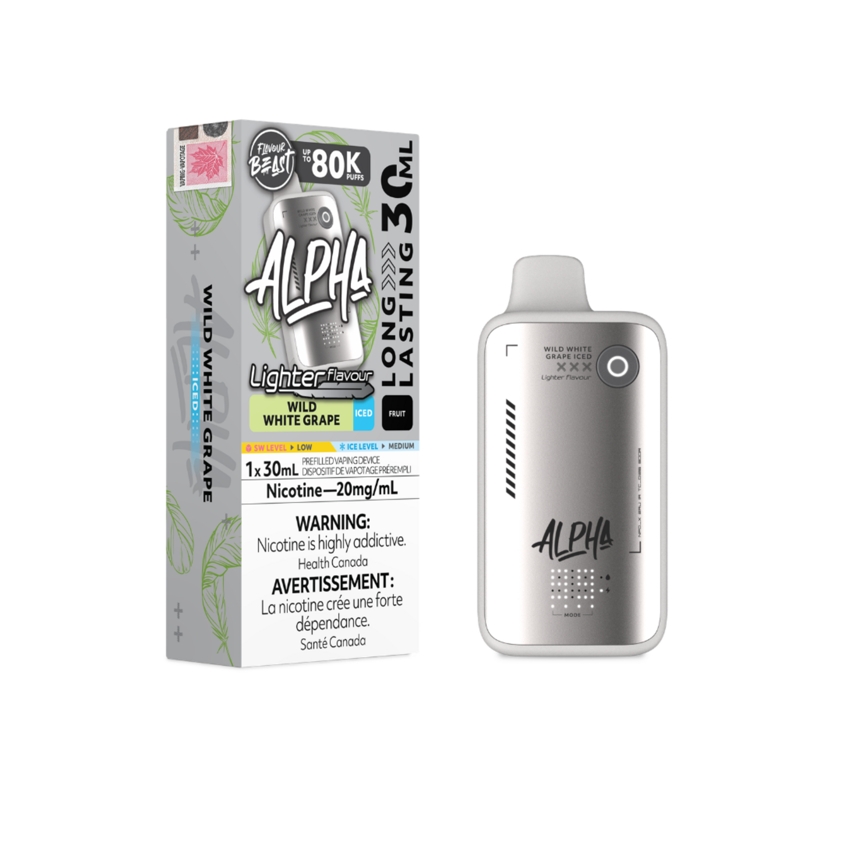 Flavour Beast Alpha Disposable Light Flavour