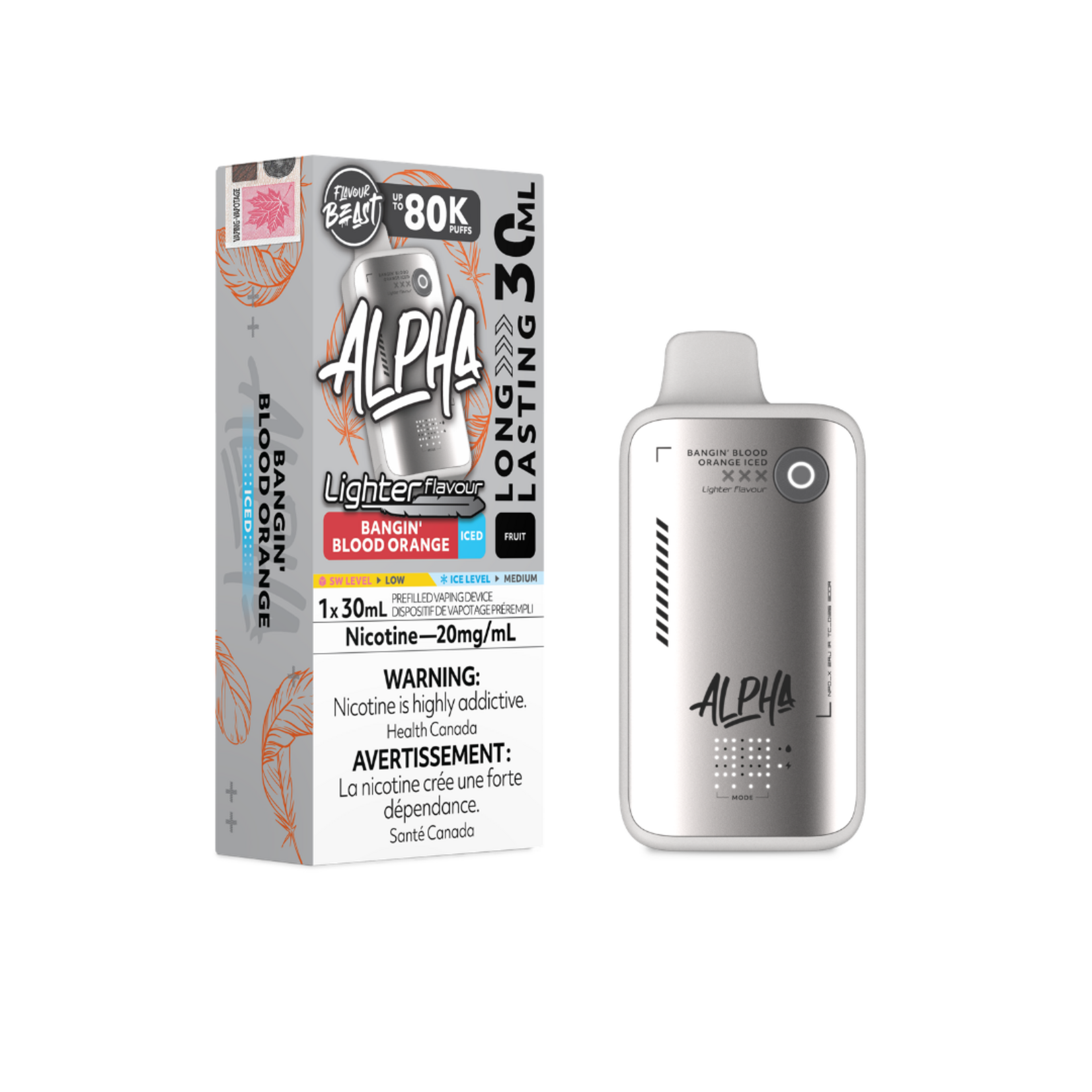 Flavour Beast Alpha Disposable Light Flavour