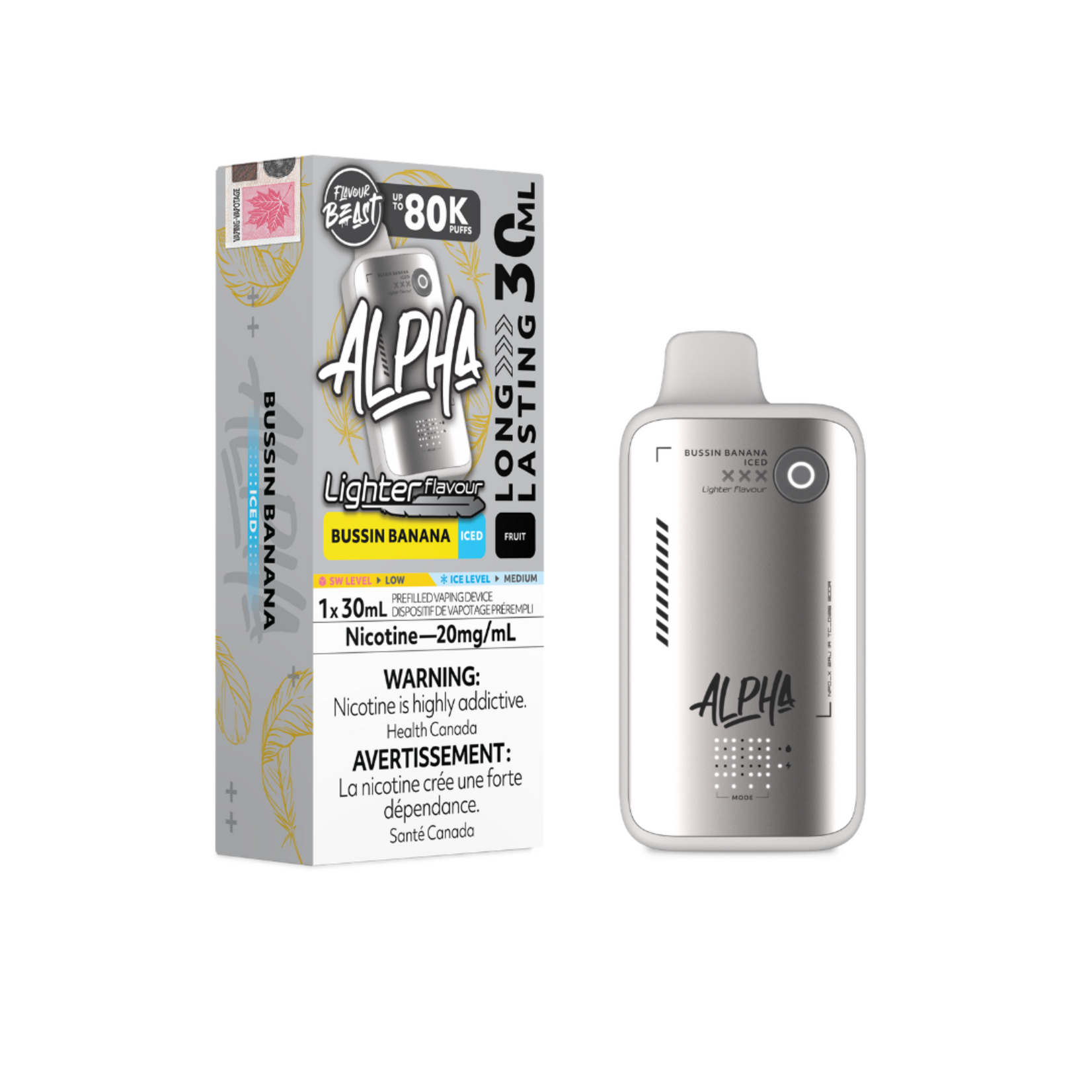 Flavour Beast Alpha Disposable Light Flavour