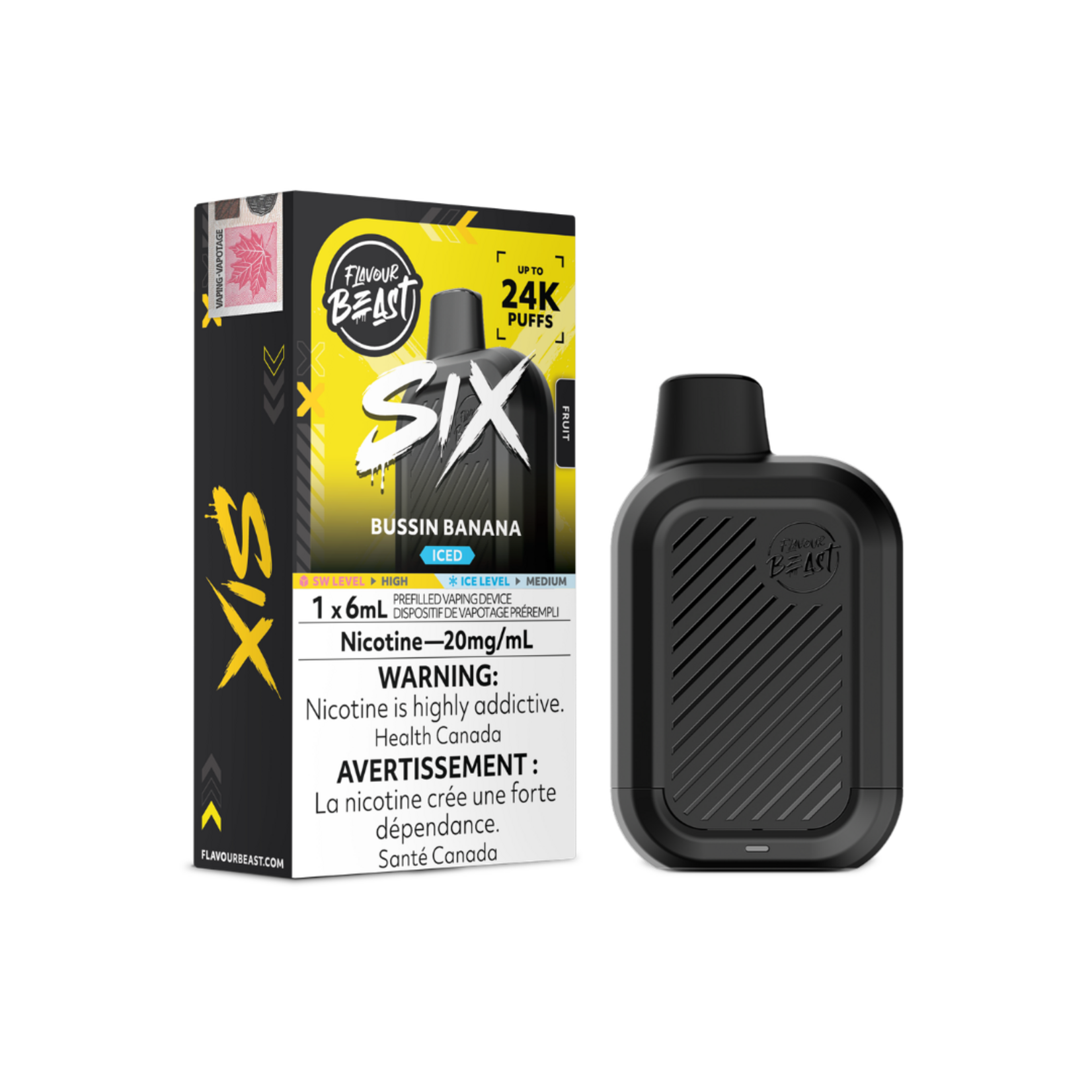 Flavour Beast Flavour Beast SIX 24K Disposable