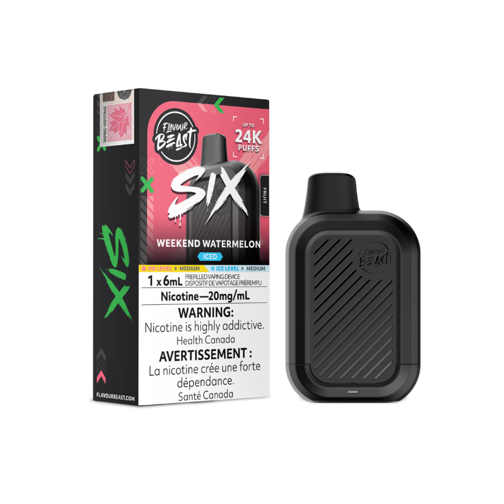 Flavour Beast Flavour Beast SIX 24K Disposable