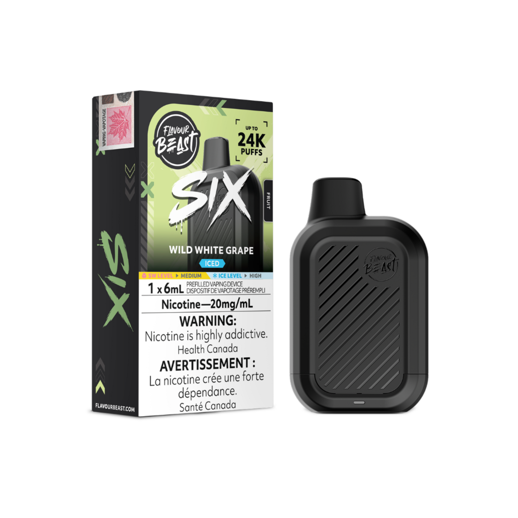 Flavour Beast Flavour Beast SIX 24K Disposable