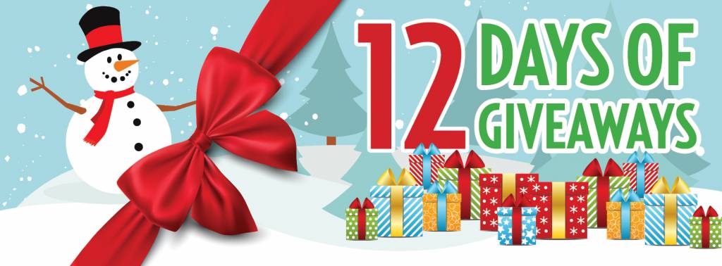 Announcing Our 12 Days of Giveaways!