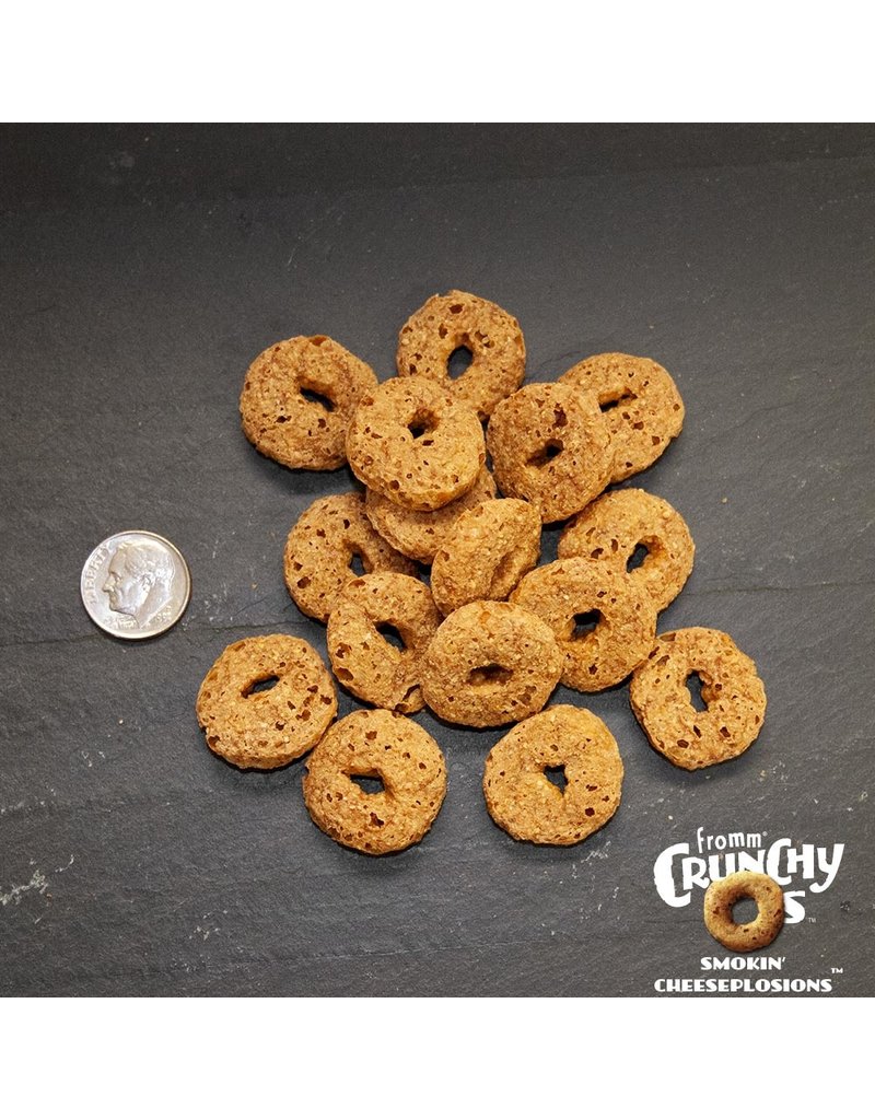Fromm Fromm Crunchy-O's Dog Treats | Smokin' CheesePlosions 6 oz