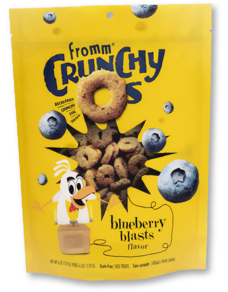 Fromm Fromm Crunchy-O's Dog Treats | Blueberry Blasts 6 oz
