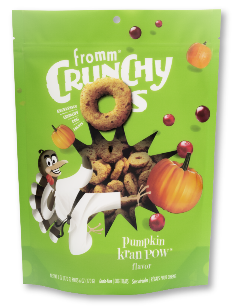 Fromm Fromm Crunchy-O's Dog Treats | Pumpkin Kran Pow 6 oz