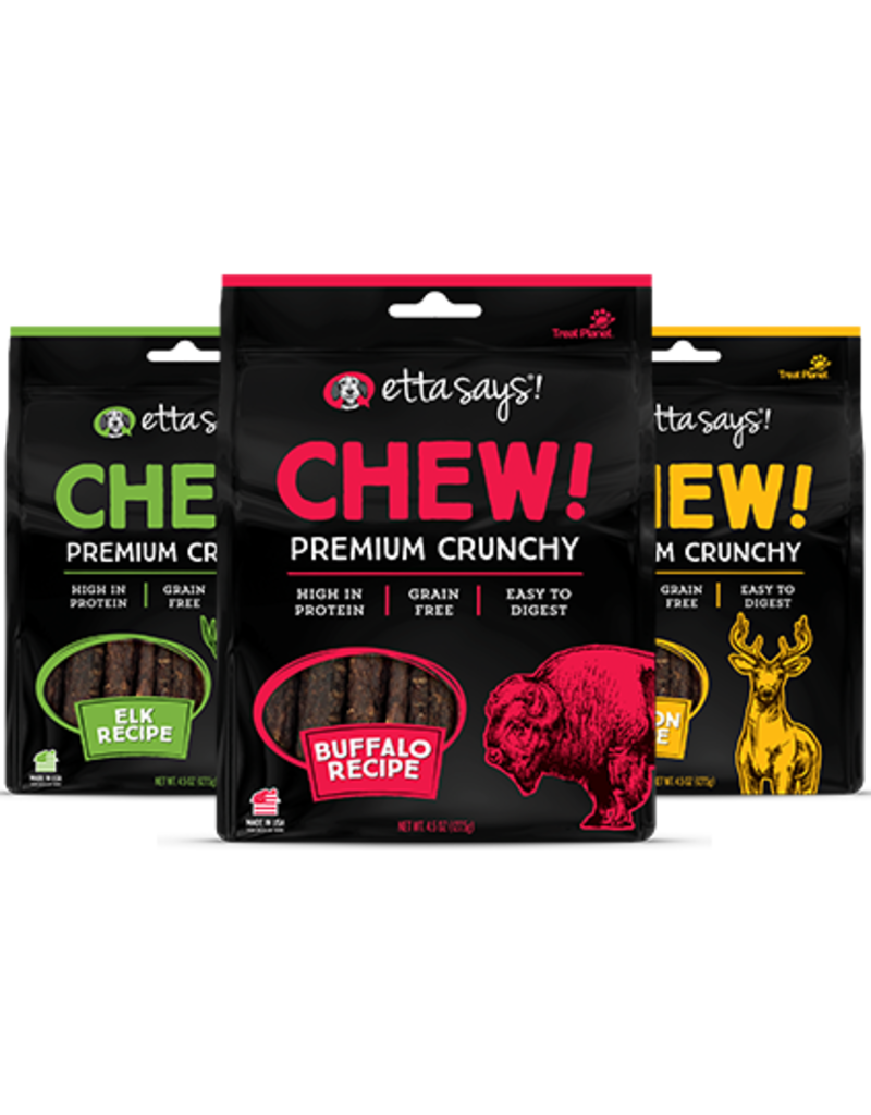 Etta Says Etta Says Chew! Dog Crunchy Treats | Elk 4.5 oz