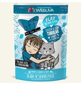 Weruva Weruva BFF PLAY Chicken Based Pate Pouch | Tubular Chicken & Tuna 3 oz