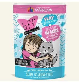 Weruva Weruva BFF PLAY Land & Sea Pate Pouch | Tap Dance Duck & Tuna 3 oz