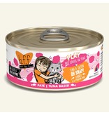 Weruva Best Feline Friend PLAY Land & Sea Pate | Tuna & Salmon Oh Snap! Dinner in Puree 5.5 oz single