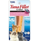 Inaba Inaba Fillets Cat Treats Tuna in Crab Broth 0.52 oz single