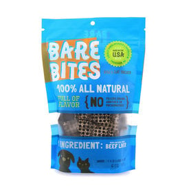 Bare Bites Bare Bites Dog Treats | Beef Liver 6 oz