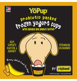 Yoghund Yoghund Frozen Yogurt for Dogs Banana & Peanut Butter 4 pack / 3.5 oz cups (*Frozen Products for Local Delivery or In-Store Pickup Only. *)