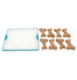 Messy Mutts Messy Mutts Silicone Treat Maker | Bake & Freeze Mold / 15 Bones Small