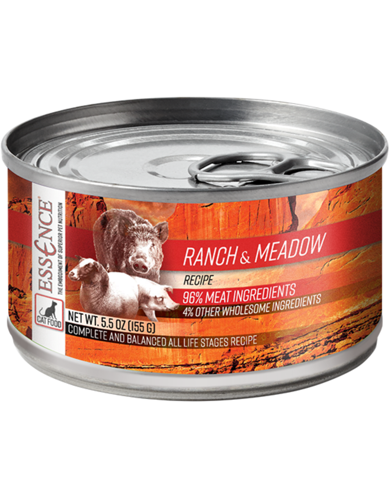 Essence Essence Ranch & Meadow Canned Cat Food 5.5 oz CASE