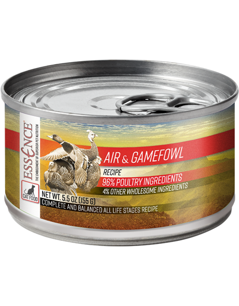 Essence Essence Air & Gamefowl Canned Cat Food 5.5 oz CASE