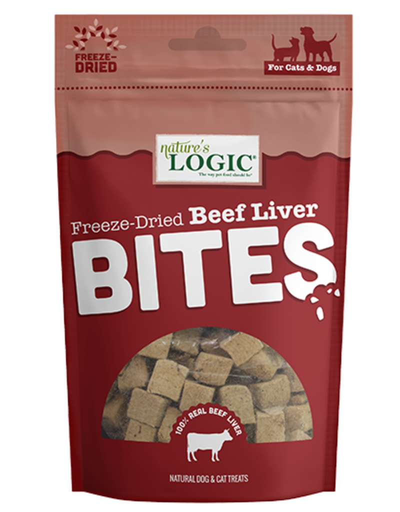 Nature's Logic Nature's Logic Freeze Dried Treat | Beef Liver Bites 4.5 oz