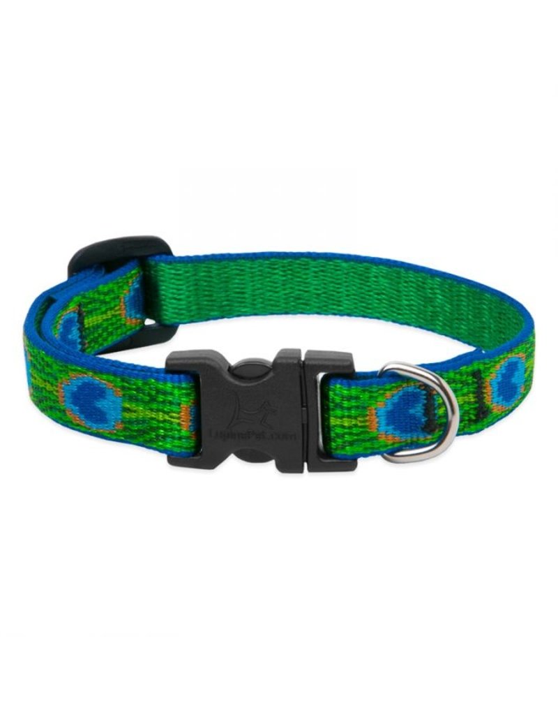 Lupine Lupine Originals 3/4" Dog Collar | Tail Feathers 15"-25"