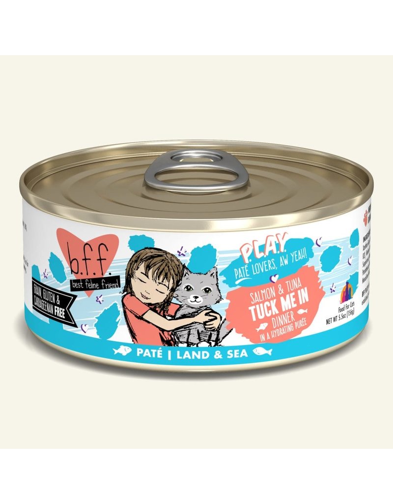 Weruva Weruva BFF PLAY Land & Sea Pate | Tuck Me In Salmon & Tuna 5.5 oz