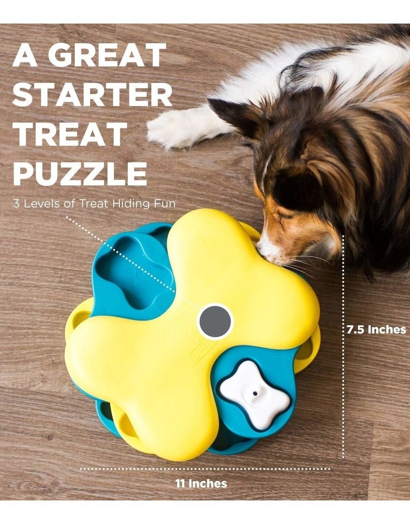 outward hound nina ottosson dog twister dog puzzle toy dog game