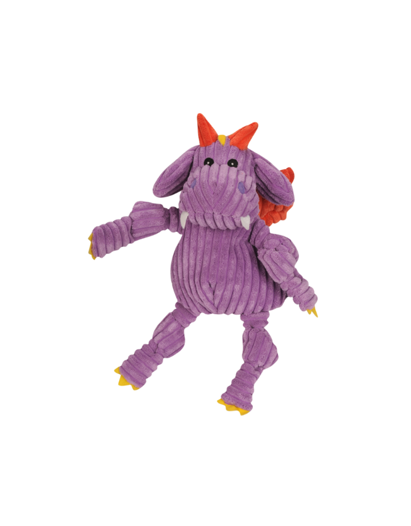 HuggleHounds HuggleHounds Toys Puff Dragon Purple Knot XS/Wee