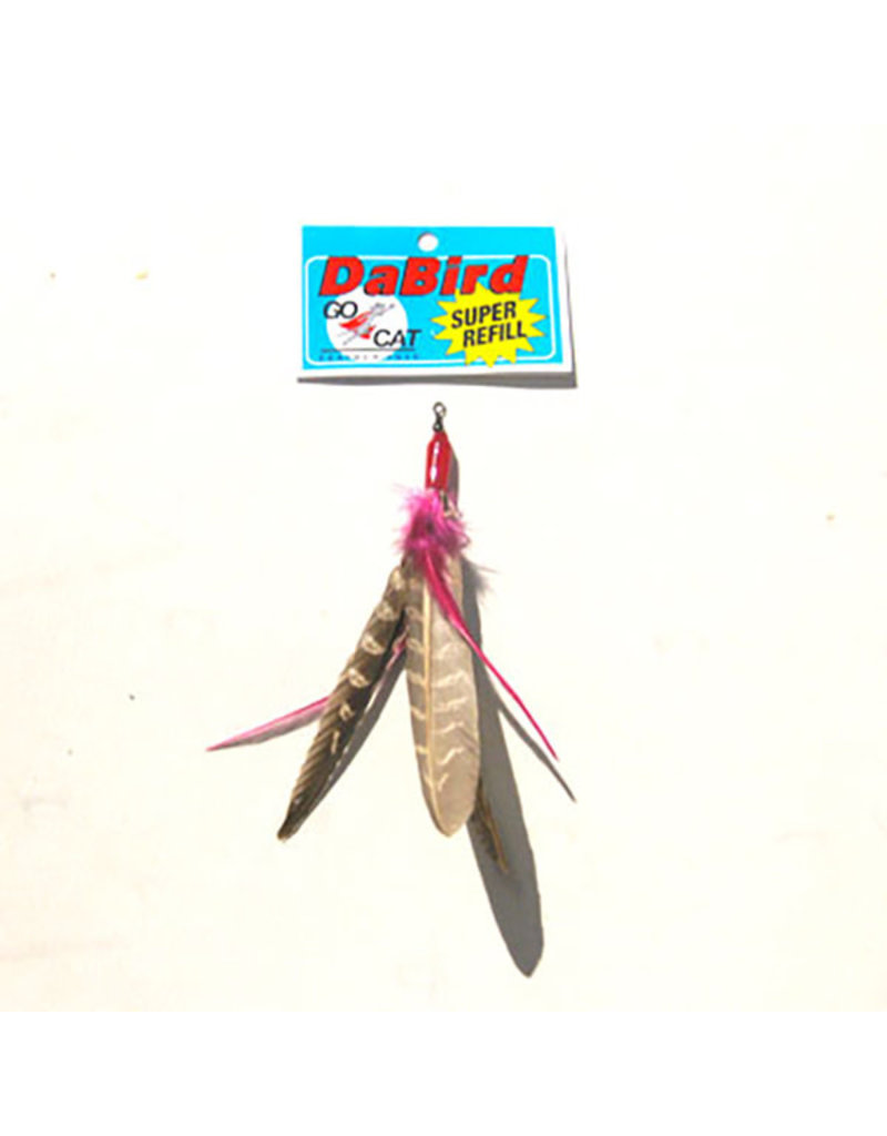 Go Cat Go Cat Toys Da Bird Replacement Super Feather Refill