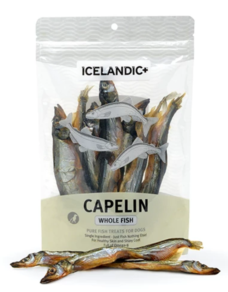 IcelandicPLUS Icelandic+ Dog Treats Capelin Whole Fish 2.5 oz