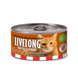 Livelong LiveLong Cat Canned Food Yummy Turducken 5.5 oz CASE