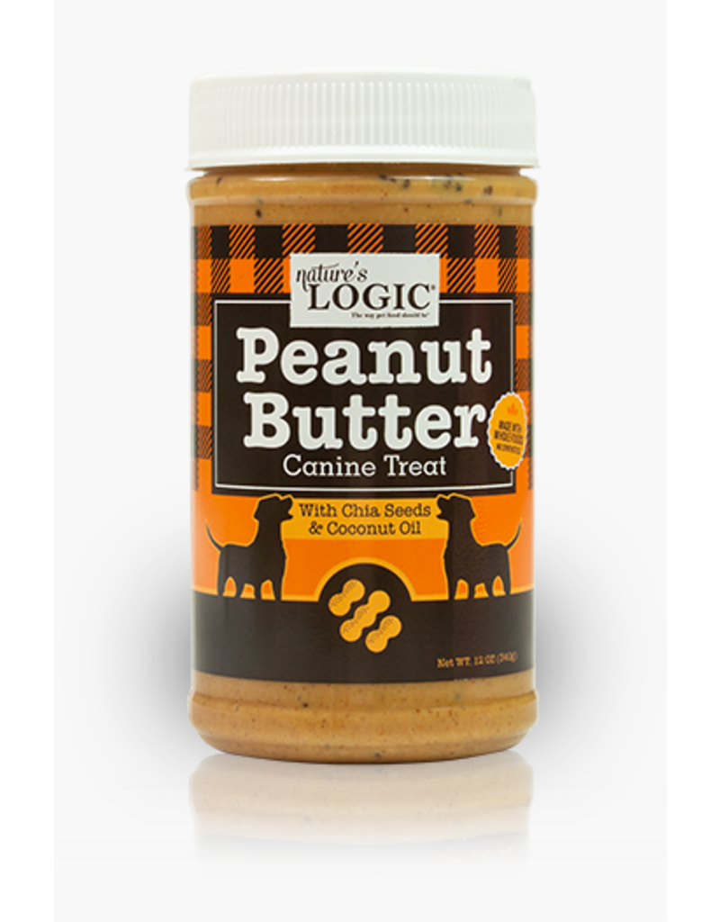 Nature's Logic Nature's Logic Dog Treats | Peanut Butter 12 oz