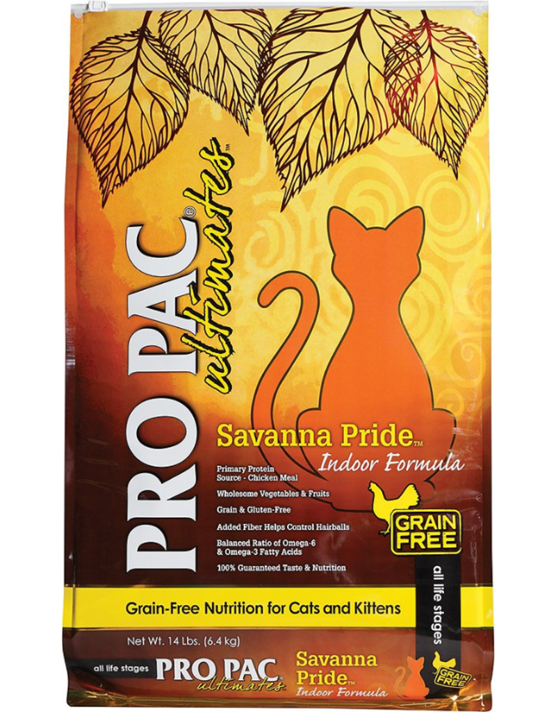 Midwestern Pet Foods Pro Pac Ultimates Cat Kibble Savanna Pride Chicken 14 lb