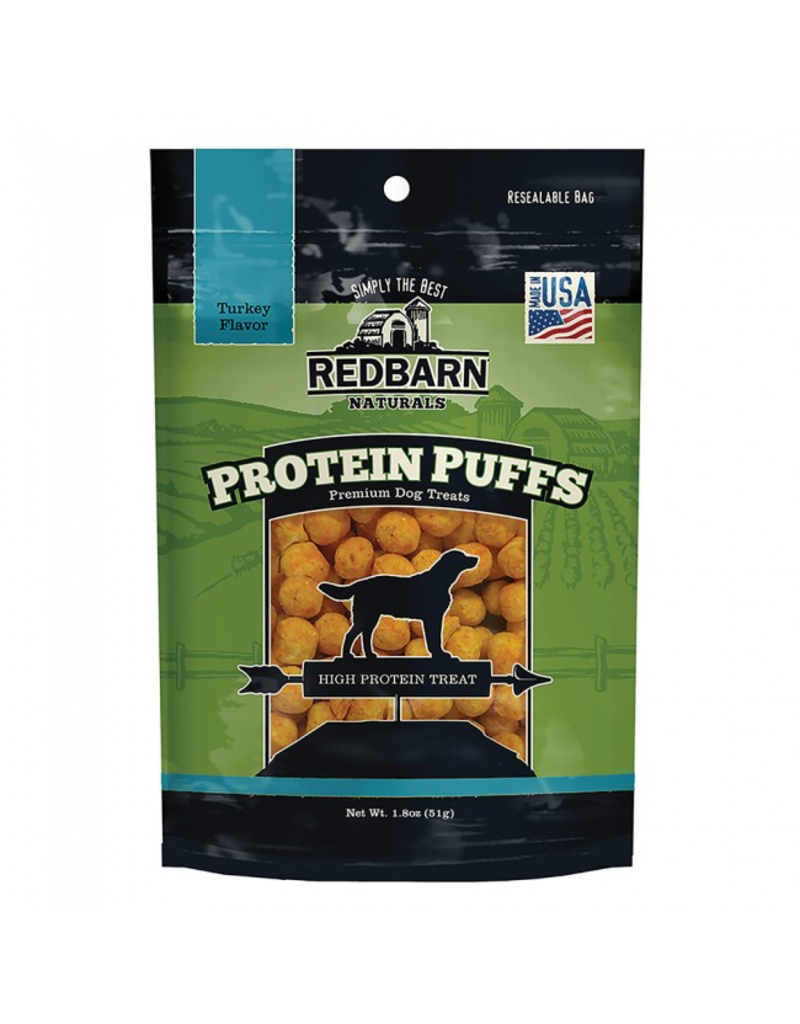 Red Barn Protein Puff Dog Treats Turkey 1 8 Oz The Pet Beastro