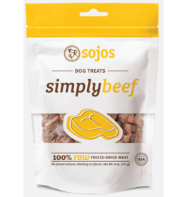 Sojo's Sojo's Freeze Dried Dog Treats Simply Beef 4 oz