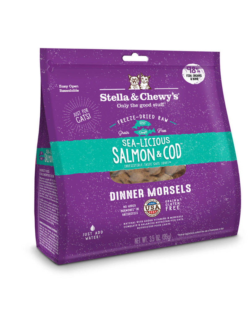 Stella & Chewy's Stella & Chewy's Freeze Dried Cat Food | Salmon & Cod 3.5 oz