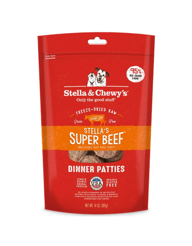 Stella & Chewy's Stella & Chewy's Freeze Dried Dog Food | Stella's Super Beef Patties 14 oz