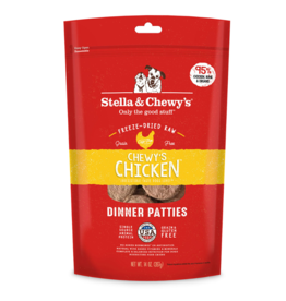 Stella & Chewy's Stella & Chewy's Freeze Dried Dog Food | Chewy's Chicken Patties 14 oz
