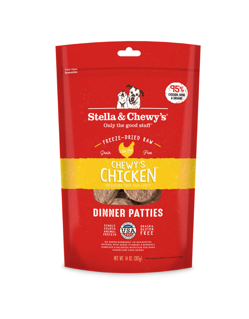 Stella & Chewy's Stella & Chewy's Freeze Dried Dog Food | Chewy's Chicken Patties 5.5 oz