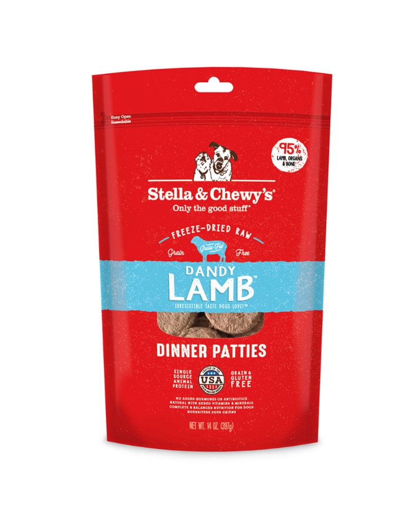 Stella & Chewy's Stella & Chewy's Freeze Dried Dog Food | Dandy Lamb Patties 14 oz