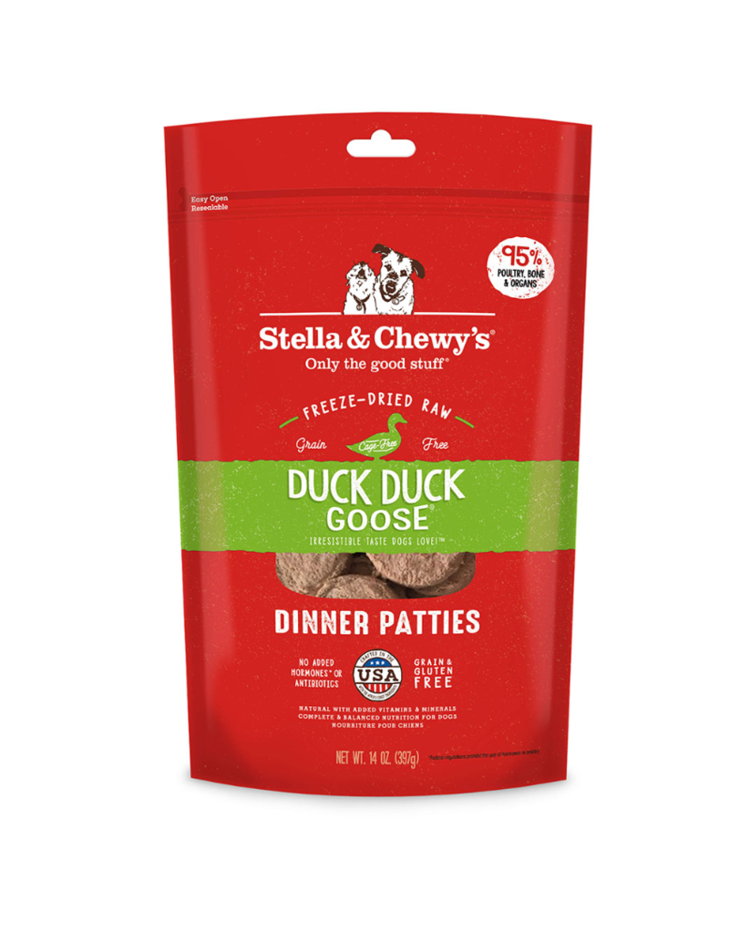 Stella & Chewy's Stella & Chewy's Freeze Dried Dog Food | Duck Duck Goose Patties 5.5 oz