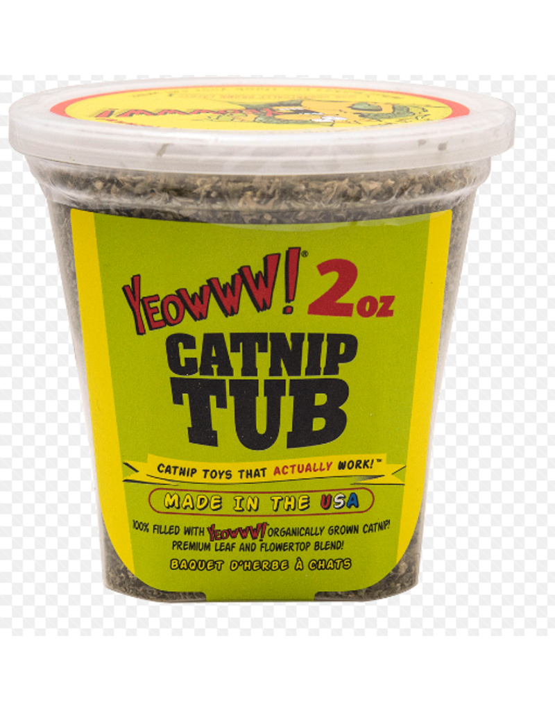 Yeowww! Yeowww! Cat Toys Catnip Tub 2 oz