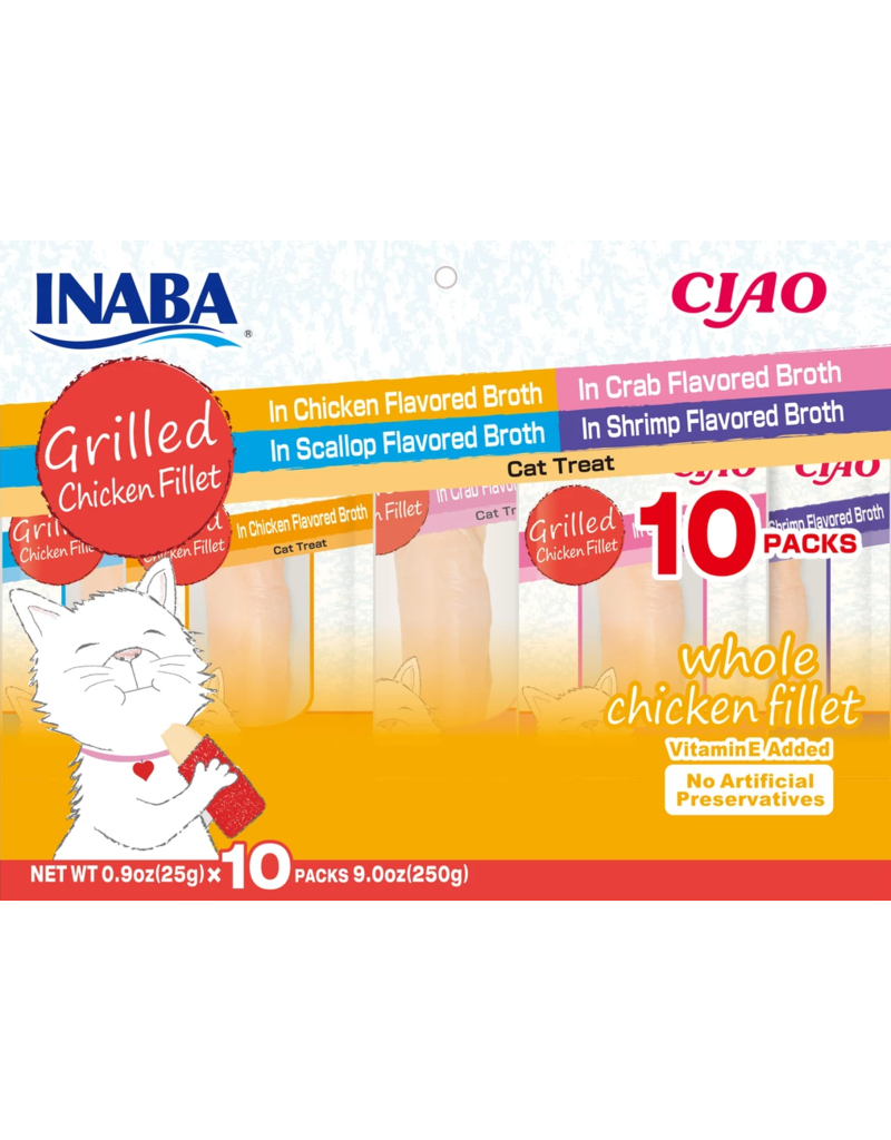 Inaba Inaba Variety Pack Chicken Fillet 9 oz 10 pk
