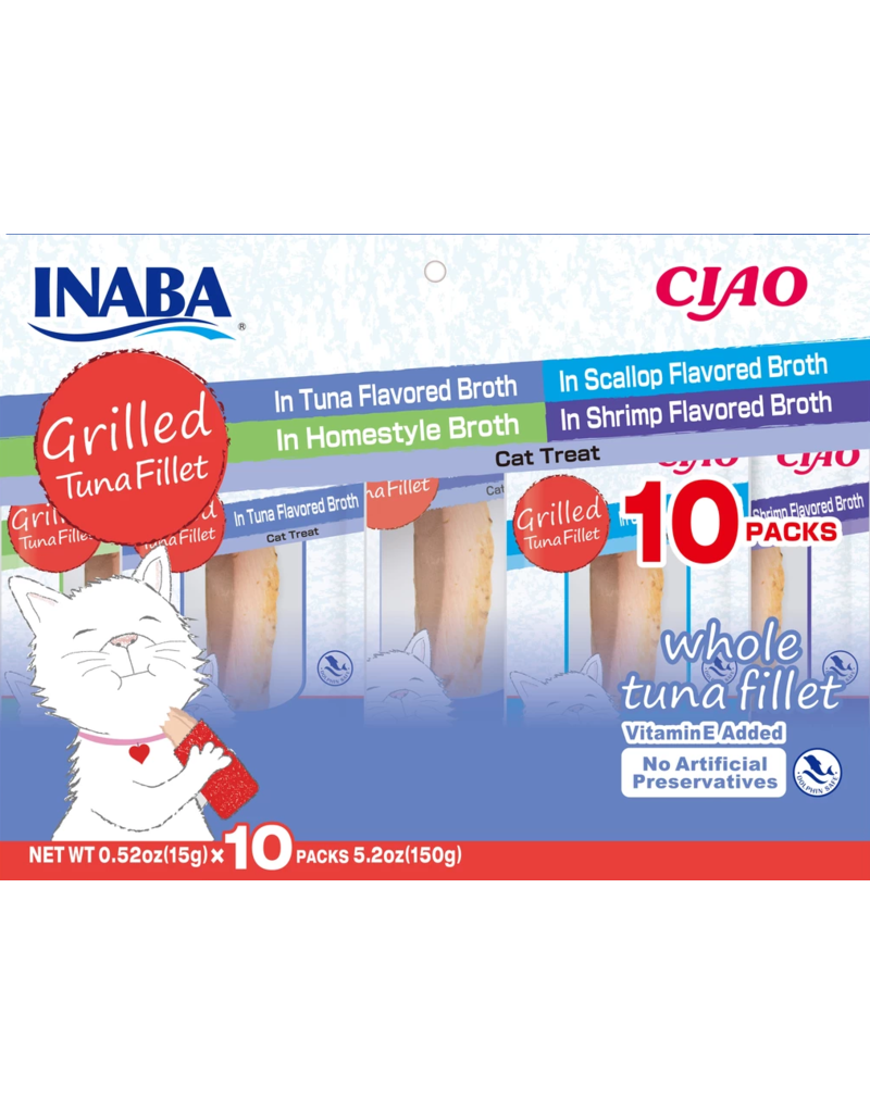 Inaba Inaba Variety Pack Tuna Fillet 5.2 oz 10 pk