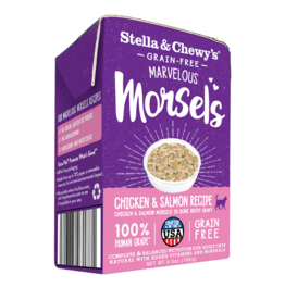 Stella & Chewy's Stella & Chewy's Canned Cat Food Marvelous Morsels | Chicken & Salmon 5.5 oz CASE