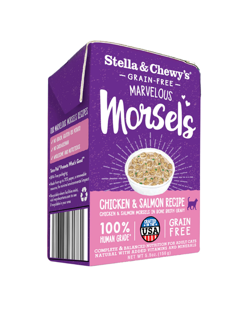Stella & Chewy's Stella & Chewy's Canned Cat Food Marvelous Morsels | Chicken & Salmon 5.5 oz CASE