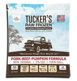 Tuckers Tucker's Raw Frozen Dog Food Pork Beef Pumpkin Patties 6 lb (*Frozen Products for Local Delivery or In-Store Pickup Only. *)